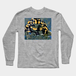 Precious - A Corroboree Frog Guarding Eggs Long Sleeve T-Shirt